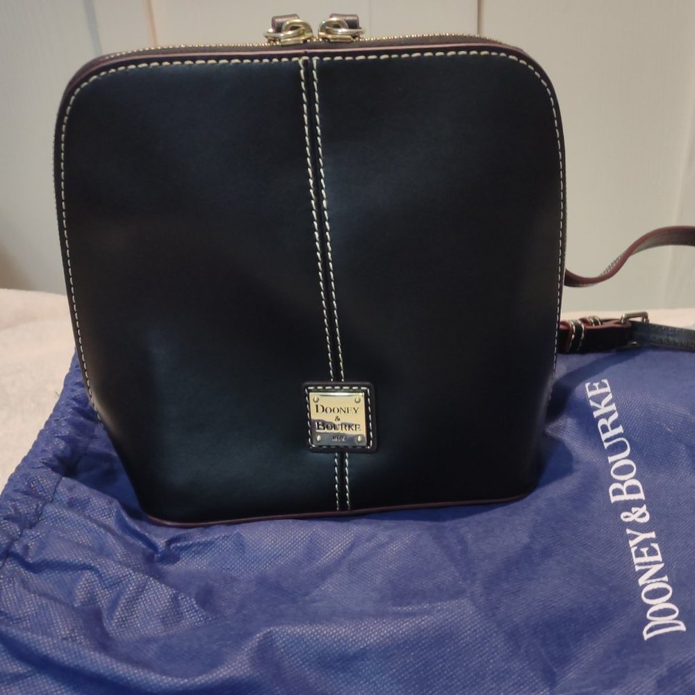 Dooney & Bourke Black Leather Crossbody